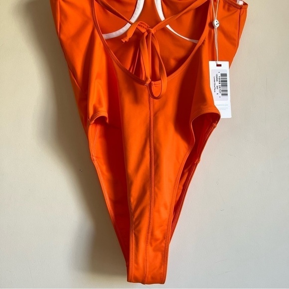 Frankies Bikinis Lorelei One Piece Swimsuit in Saffron - Picture 13 of 16